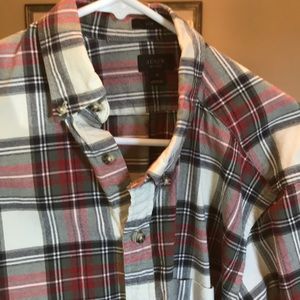 J Crew flannel button down shirt